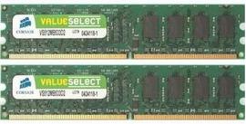 DDRAM2 2x1GB CORSAIR 667 CL5 (VS2GBKIT667D2)