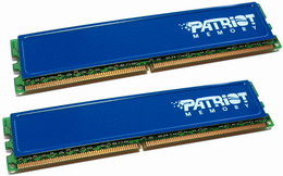DDRAM2 2x1GB Patriot 800 CL5 s chladičom (PSD22G800KH)