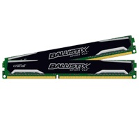 DDRAM3 16GB (2x8GB) Crucial Ballistix 1600MHz CL9 chladič