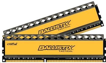 DDRAM3 16GB (2x8GB) Crucial Ballistix Tactical 1600MHz CL8 UDIMM 1.5V