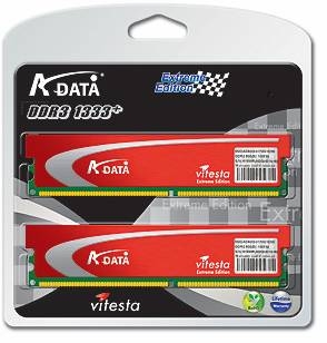 DDRAM3 2x2GB ADATA Vitesta +Series 1333 CL7