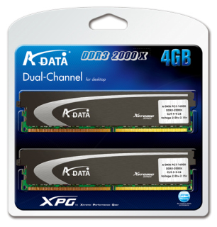 DDRAM3 2x2GB ADATA X-Series 2000 CL9
