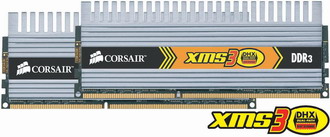 DDRAM3 2x2GB CORSAIR 1600 XMS3 DHX CL9 (TW3X4G1600C9DHX)