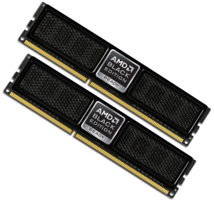 DDRAM3 2x2GB OCZ 1600 CL8 AMD Black Edition