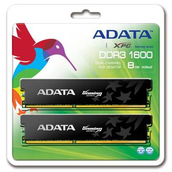 DDRAM3 2x4GB ADATA OC Gaming 1600G CL9