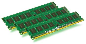 DDRAM3 3x1GB Kingston 1333 CL9 (KVR1333D3N9K3/3G)