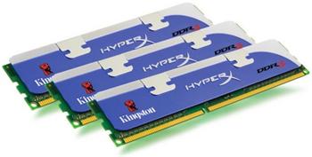 DDRAM3 3x1GB Kingston HyperX 1600 CL8 XMP (KHX1600C8D3K3/3GX)