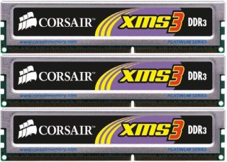 DDRAM3 3x2GB CORSAIR 1600 XMS3 CL9 XMP (TR3X6G1600C9)