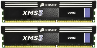 DDRAM3 8GB (2x4GB) Corsair 1600Mhz XMS3 CL9 (CMX8GX3M2A1600C9)