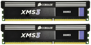 DDRAM3 8GB (2x4GB) Corsair XMS3 1600MHz CL11 (11-11-11-30) 1.5V, chlad