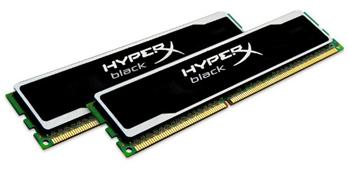 DDRAM3 8GB (2x4GB) Kingston 1600MHz HyperX Black CL9