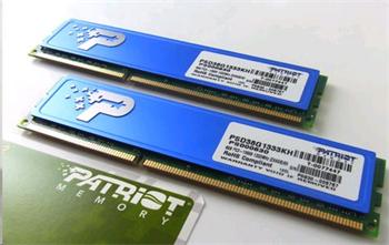 DDRAM3 8GB (2x4GB) Patriot 1333Mhz CL9,s chladičem