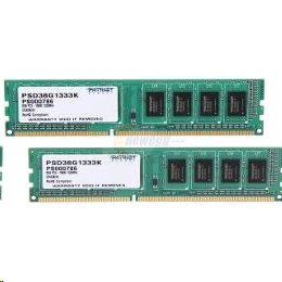 DDRAM3 8GB (2x4GB) Patriot 1333Mhz CL9