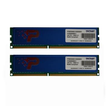 DDRAM3 8GB (2x4GB) Patriot 1600MHz DDR3 CL11 DIMM s modrým chladičom
