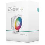 Deepcool AG400 ARGB, chladič CPU, biely