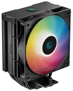DEEPCOOL chladič AG400 Digital / 120mm fan ARGB / 4x heatpipes / PWM / pro Intel i AMD / černý