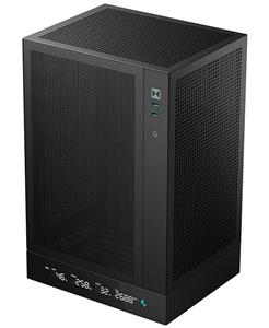 DEEPCOOL skříň CH170 Digital / vertikální microATX / 2xUSB 3.0 / USB-C / černá