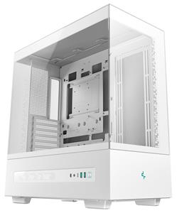 DEEPCOOL skříň CH690 DIGITAL ATX / 2xUSB 3.0 / USB-C / až 10x gan / panoramatická / bílá