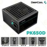 DEEPCOOL zdroj PK650D, 650W, ATX, 120 mm fan, 80 Plus Bronze