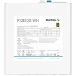 DEEPCOOL zdroj PX850-G 850W modulárny 80Plus Gold biely