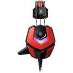 Defender Ridley, herné slúchadlá s mikrofónom, 3.5 mm jack + USB, čierno-červené