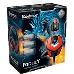 Defender Ridley, herné slúchadlá s mikrofónom, 3.5 mm jack + USB, čierno-červené