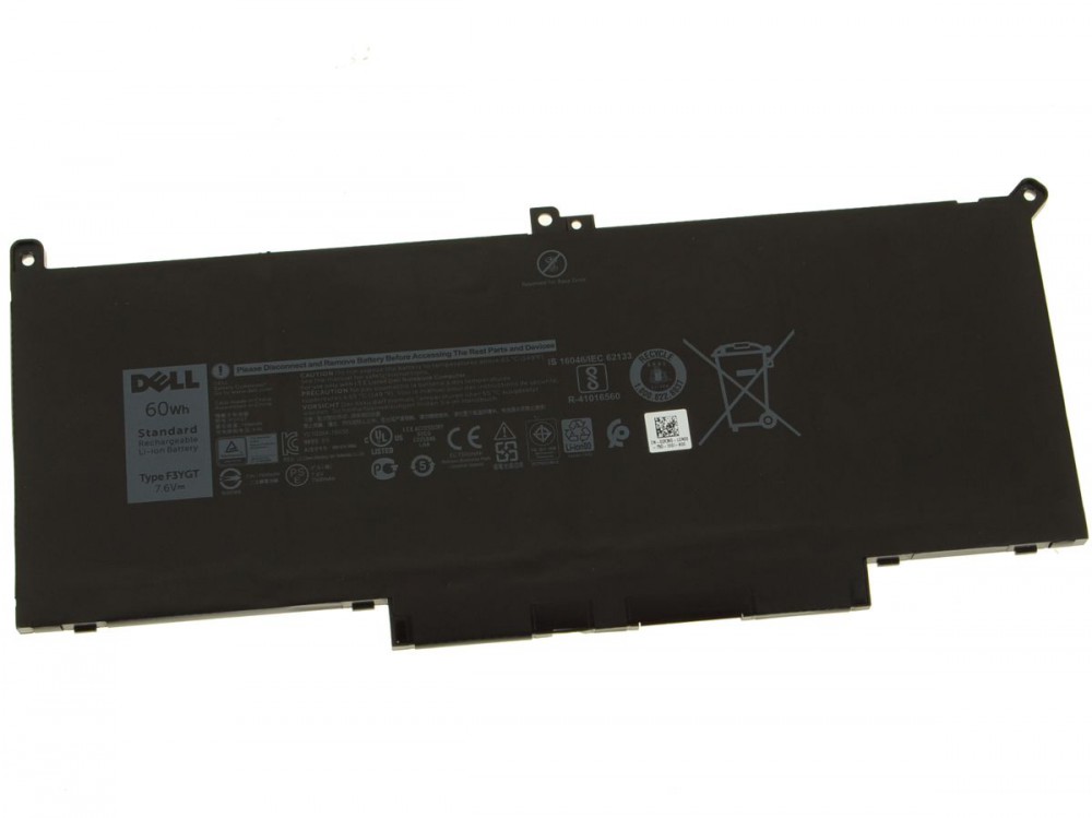 Dell Baterie 4-cell 60W/HR LI-ON pro Latitude 7280, 7290, 7380, 7390, 7480, 7490, (rozbalené)