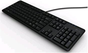 DELL CZECH (QWERTZ) KB212-B QuietKey USB Keyboard Black (Kit)