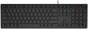 DELL KB216, multimediálna klávesnica, ukrajinská, USB, čierna