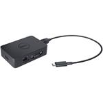 Dell Legacy LD17, USB-C / USB 3.0, adaptér, čierny