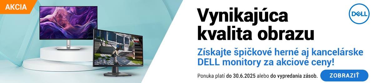 DELL monitory za akciové ceny