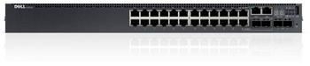 DELL Networking N3024 L3 gigabit switch/24x1GbE 2xCombo 2x10GbE SFP+port/stohovatelný/management/NBD