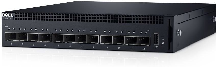 DELL Networking X4012 10 GbE switch/ 12x 10 Gbit SFP
