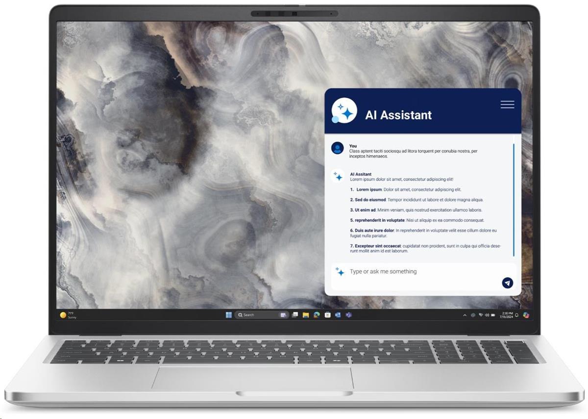 DELL NTB Pro 16 Plus PB16250/U5-236V/16GB/512SSD/16" FHD+ /IR Cam & Mic/65W/WLAN/vPro|Backlit Kb/W11 Pro/3Y PS NBD