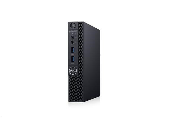 DELL Optiplex 3070 MFF/Core i3-9100T/4GB/128GB SSD/Intel UHD 630/WLAN + BT/WWAN/KB/Mouse/W10Pro/3Y Basic Onsite