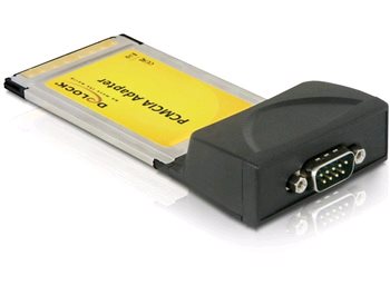 Delock adaptér PCMCIA -> 1x serial RS232