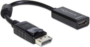 Delock Displayport 1.2-HDMI redukcia M/F, adaptér, 0,20m