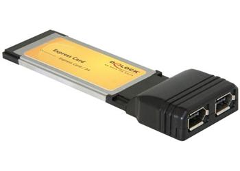 DeLock Express Card > 2x FireWire 1394A