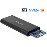 DELOCK Externý box na M.2 NVME PCIE SSD USB 3.1 GEN 2 USB TYPE-C (F)