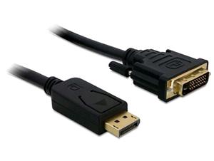 Delock kábel Displayport na DVI M/M, prepojovací, 1,0m