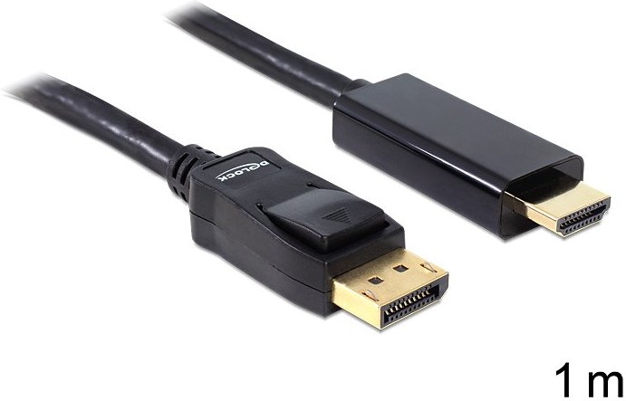 Delock kábel DisplayPort na HDMI M/M, prepojovací, 1,0m