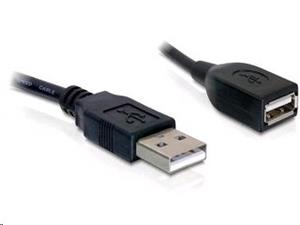 Delock kábel USB 2.0 A-A M/F, predlžovací, 0,13m