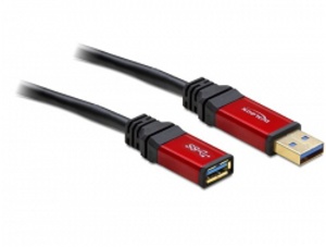 Delock kábel USB 3.0 A-A M/F, predlžovací, 1,0m
