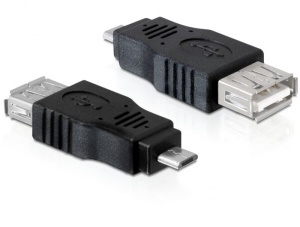 Delock USB2.0A-microUSB2.0 OTG redukcia F/M, adaptér