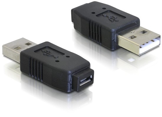 Delock USB2.0A-microUSB2.0 redukcia M/F, adaptér