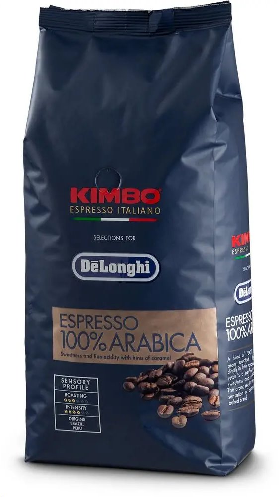 DeLonghi Kimbo Espresso, zrnková káva 1 kg