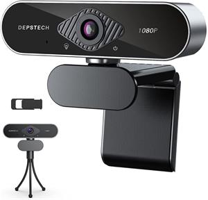 Depstech D04 webkamera Full HD 1080p, mikrofón