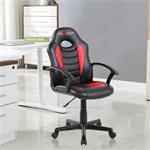 Detské herné kreslo Red Fighter C5, čierno-červené - vystavené