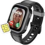 Detské smart hodinky Kiddoboo x Lagenio WatchMe AI K10 4G Black