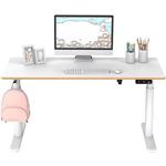 Detský pracovný stôl ULTRADESK PULSAR, elektricky nastaviteľná výška, biela doska